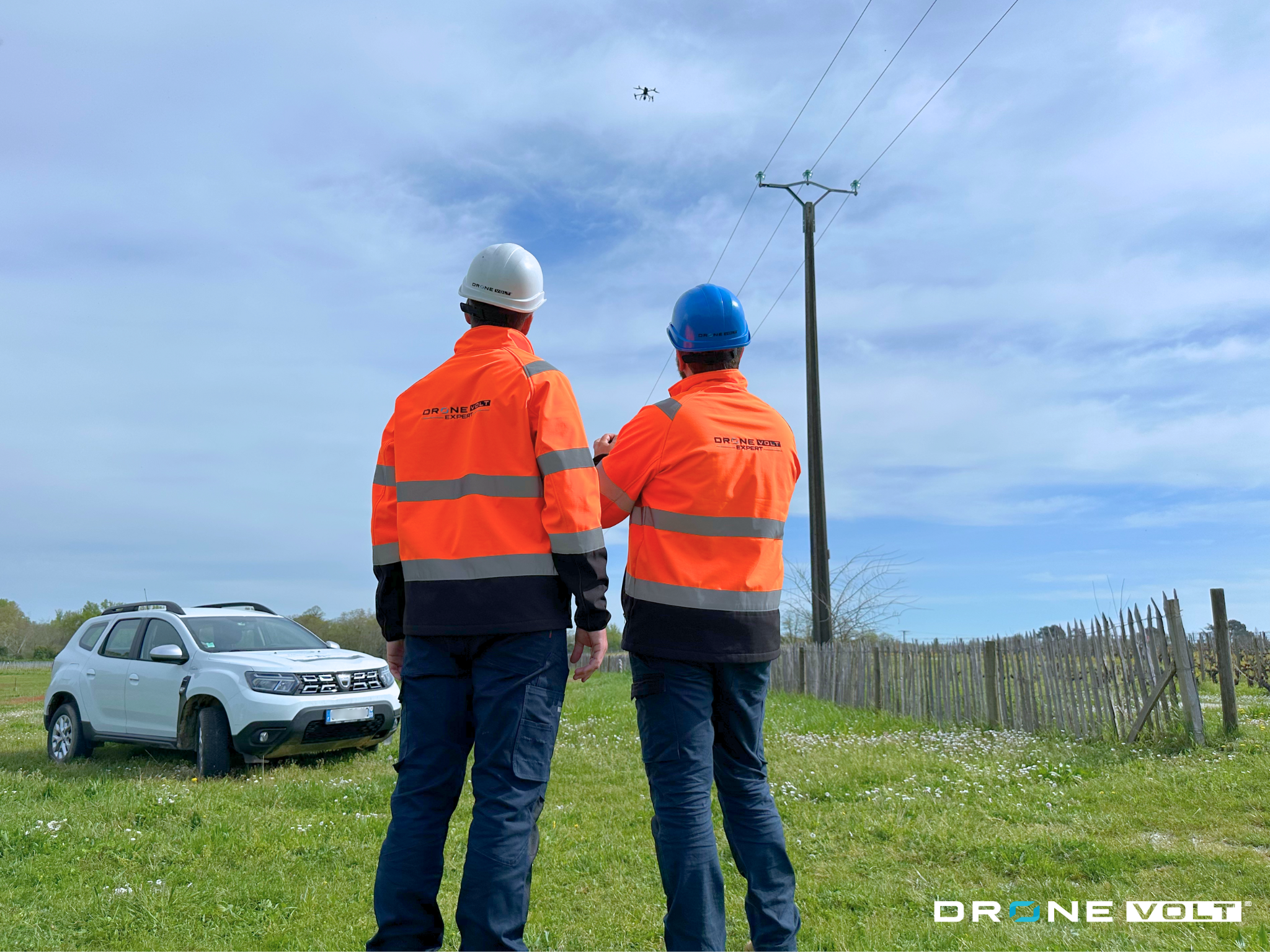 Réseau Enedis – Vol de drones